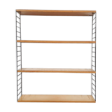 Vintage pinewood book shelves