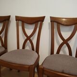 Solid oak chairs set of 4