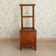 Antique oak shoeshine chair from the 40s/50s