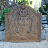 old fireplace plate