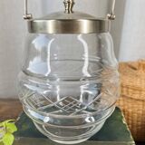 Chiseled glass cookie bucket
