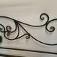Wrought-iron headboard