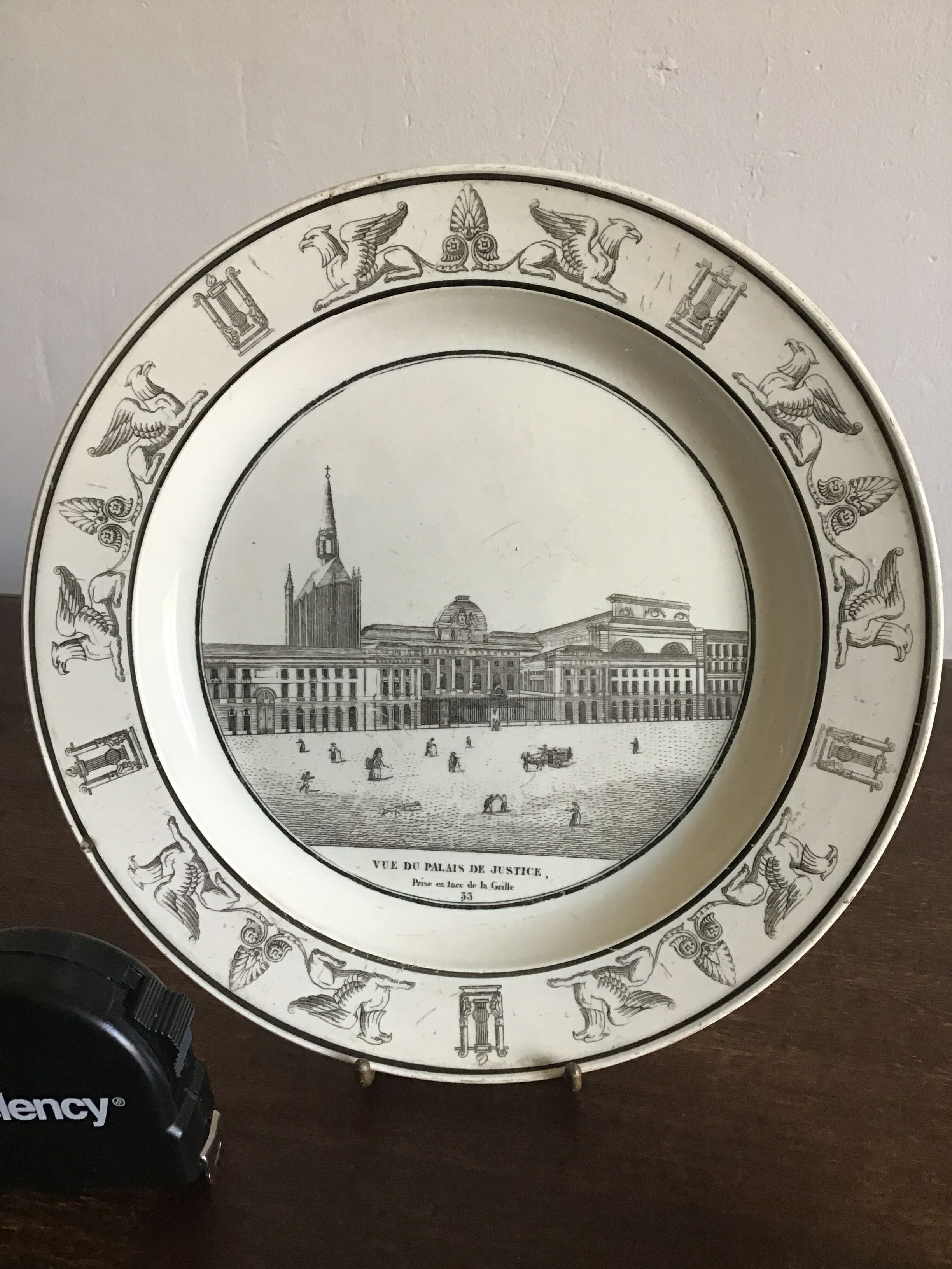 Creil Montereau Plate