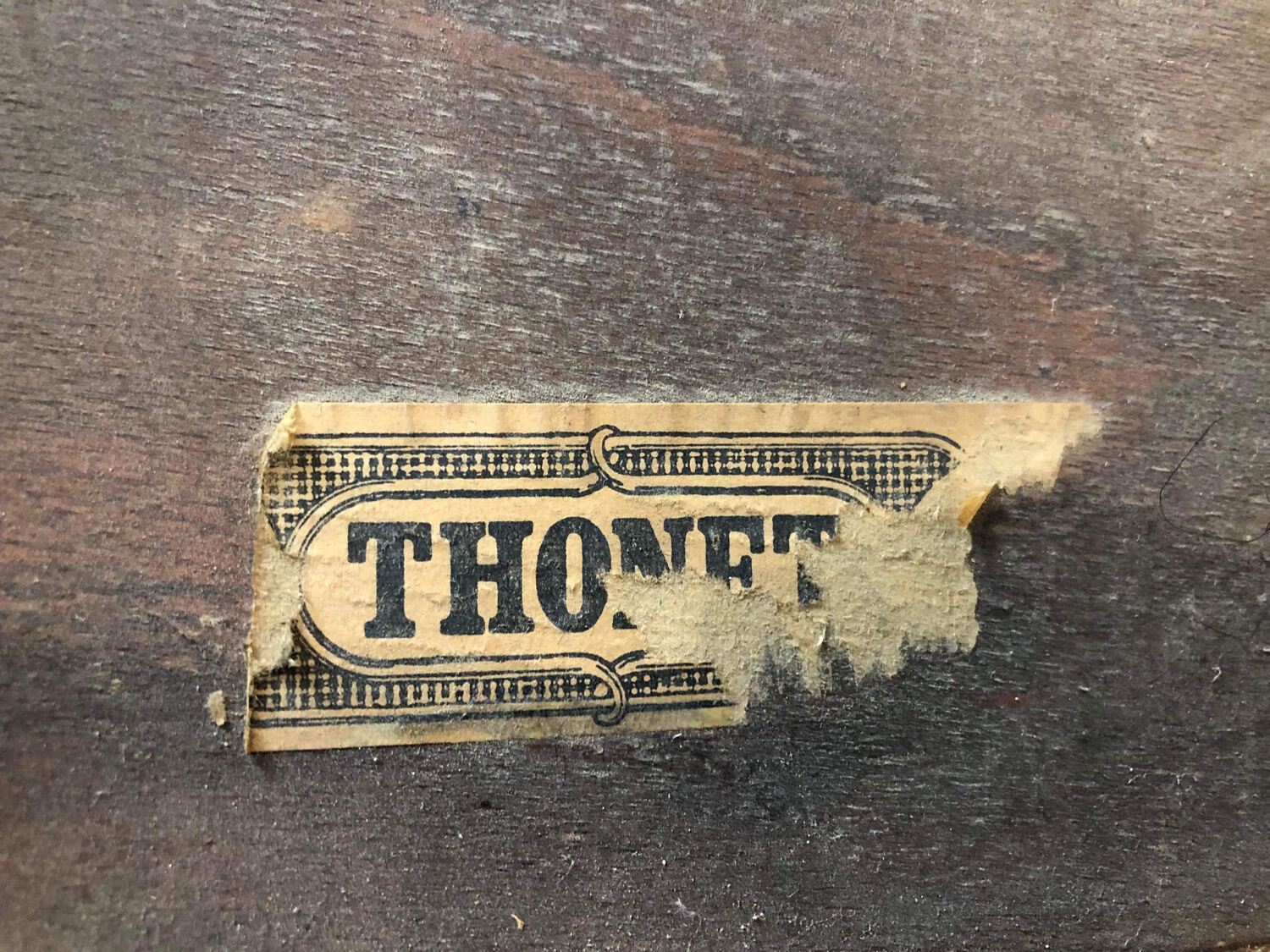 Suite de 4 chaises de bistrot Thonet, années 1960