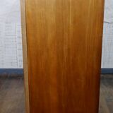 Sideboard art deco 1930 walnut floral pattern