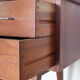 Solid wood design desk