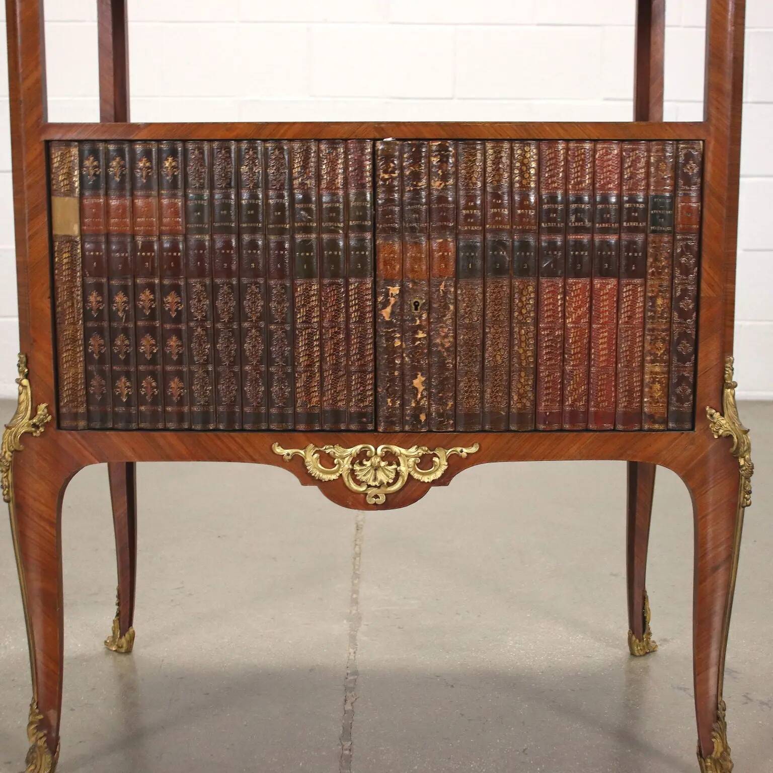 Library and mahogany and bronze shelf Napoleon III - France 19th Century
