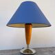 Scandinavian lamp in wood and metal