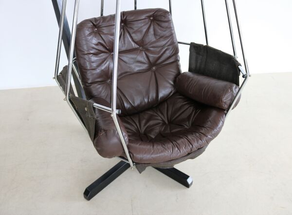 Fauteuil vintage Ib Arberg Parrot Cage