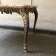Table basse en marbre brèche