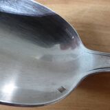 Silver-plated metal soup spoon Christofle 240557