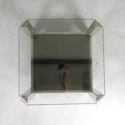 Belgo Chrom coffee table with 2 glass plates, 1970s