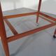 Teak Flip-Flop Expandable Cart with Removable Tray by Grete Jalk for Poul Jeppesens Møbelfabrik, Denmark, 1960s