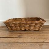 Rattan wicker pan