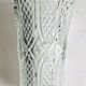 Old molded glass vase