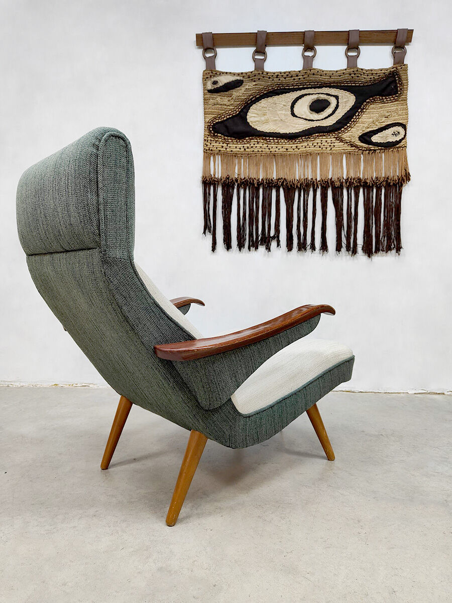 Scandinavian modern design armchair 'Duo tone'