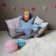 Vintage wire basket