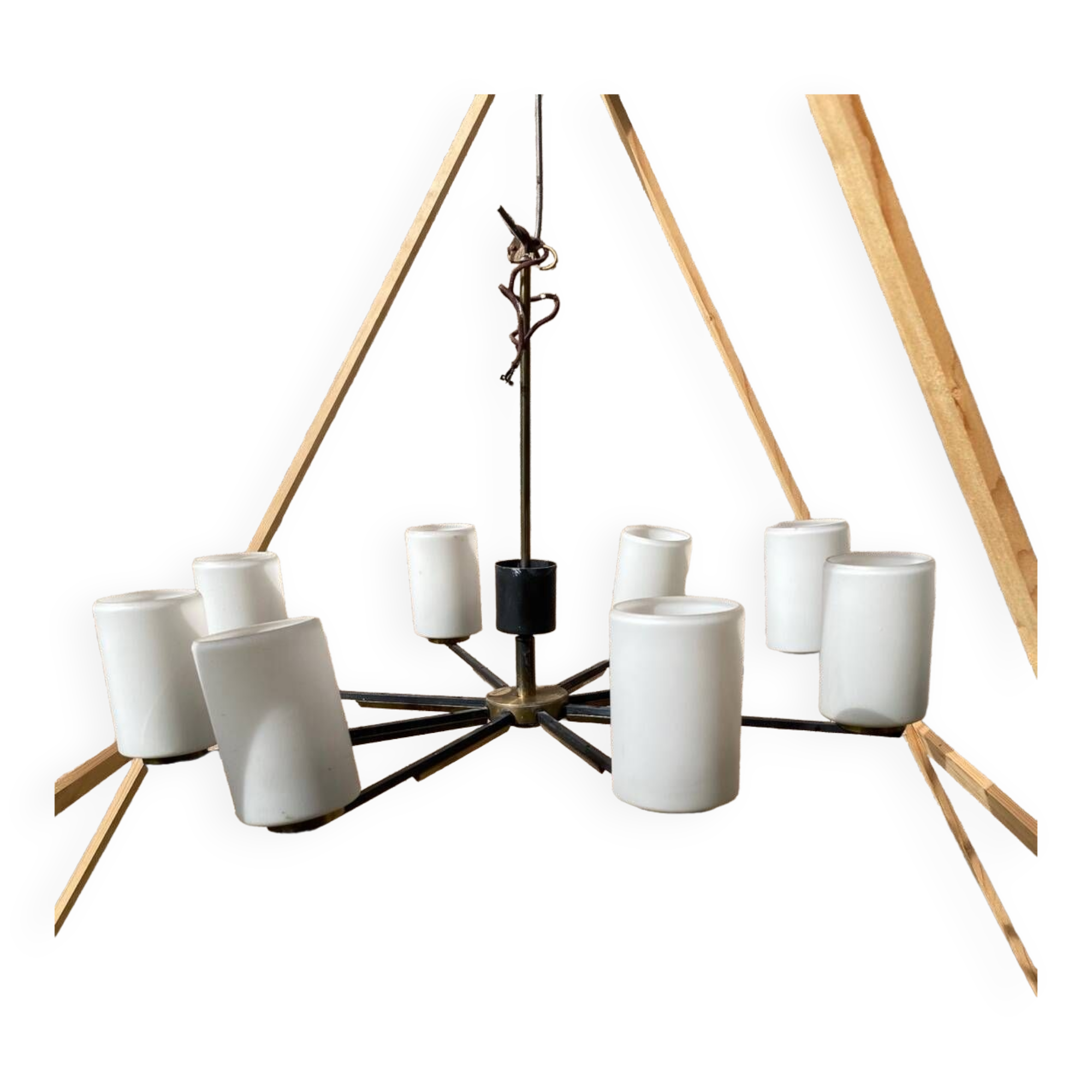 Chandelier 8 lights Kaiser lights