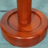 Vintage Danish design table lamp in teak Domus
