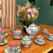 Humbert Pittari coffee service set in Vallauris