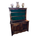 Buffet vaisselier en chêne