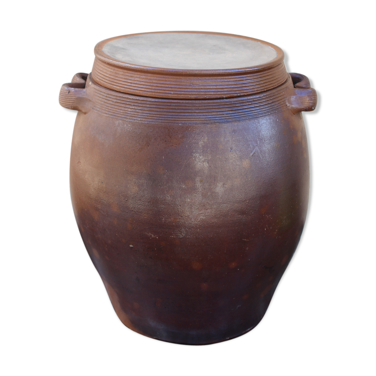 Old sandstone pot