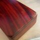 Mahogany card box