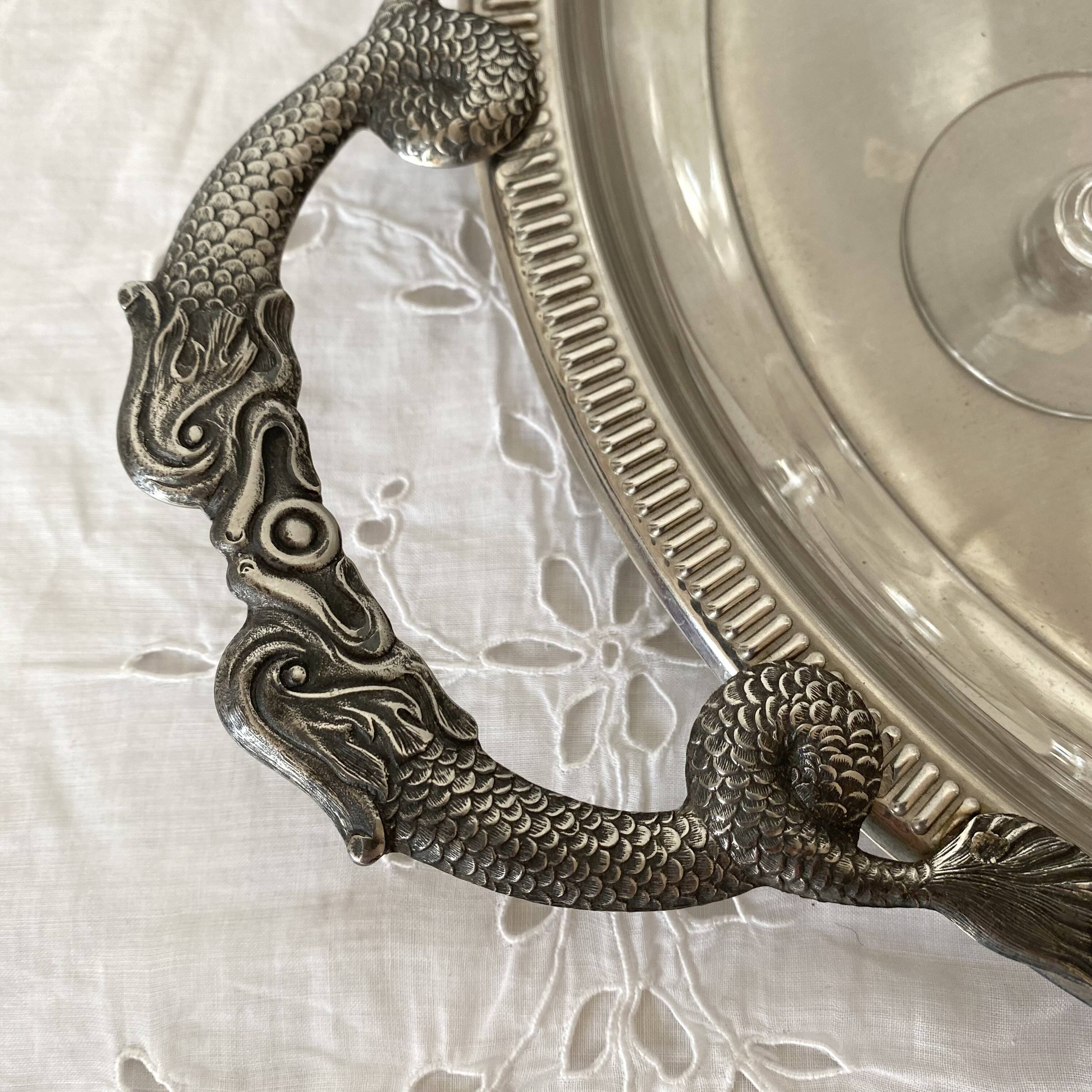 Jean Couzon stainless steel tray