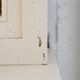 Vaisselier vintage en bois - couleurs lin