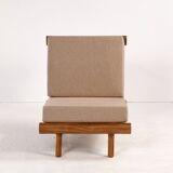 Pair of low chairs called La cachette selected by Charlotte Perriand