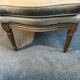 Low chair or medallion-backed heater