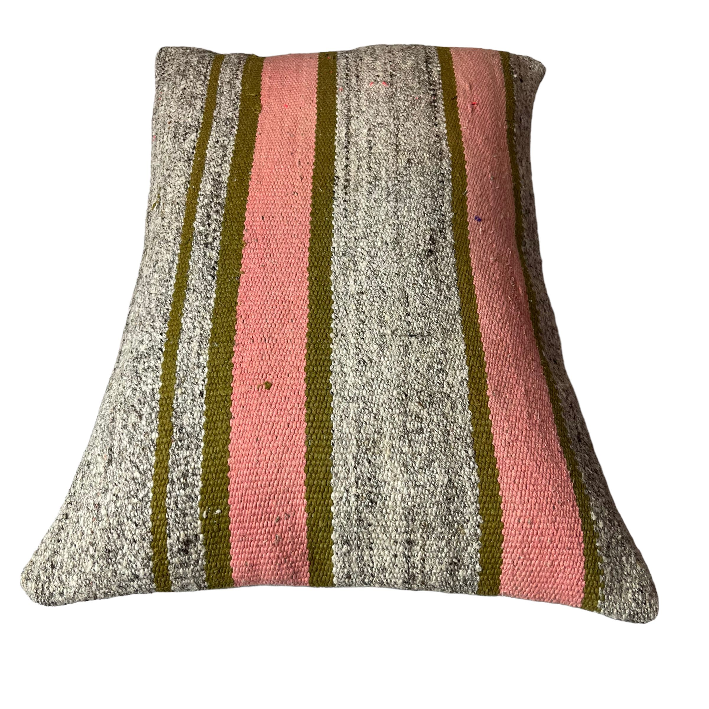 Housse de coussin vintage turque faite à la main 40 x 60 cm