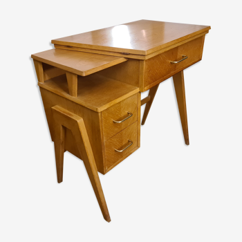 Bureau vintage 1960 scandinave Singer machine à coudre