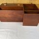 Mid Century Retro Teak Telephone Seat / Media Cabinet (Circa 1960)  A super