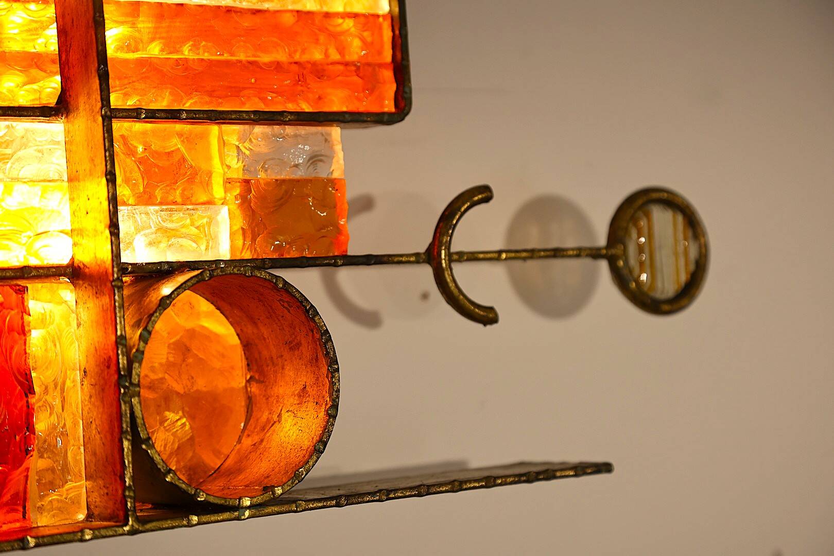Rare Sconce by Albano Poli for Poliarte
