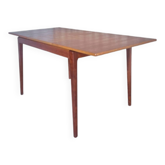 Table extensible en bois, années 60-70