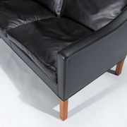 Mid Century Leather Sofa By Borge Mogensen 2208, Danish Design 1960’s