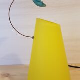 Contemporary glass paste bedside lamp