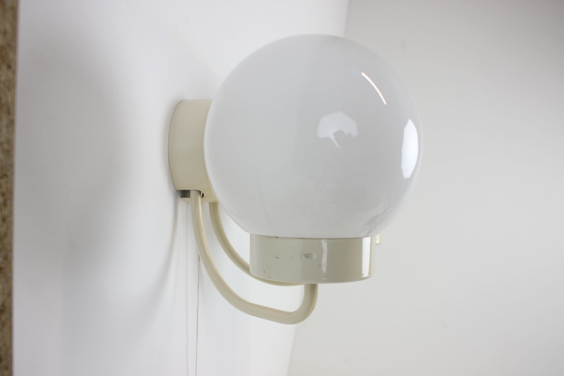 Mid-century wall lamp by instala jilove u decina, 1970’s
