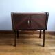 Small vintage upcycled side table