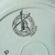 Set of 7 flat plates Moulin des Loups and Hamage model Comet