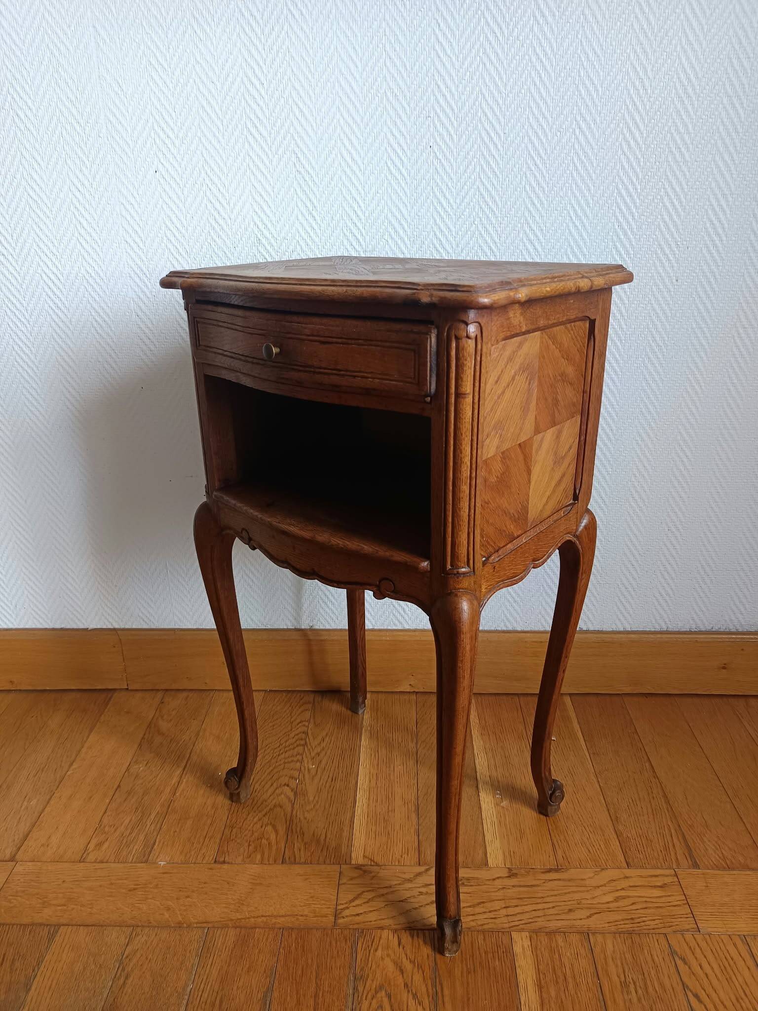 Louis XV style bedside table