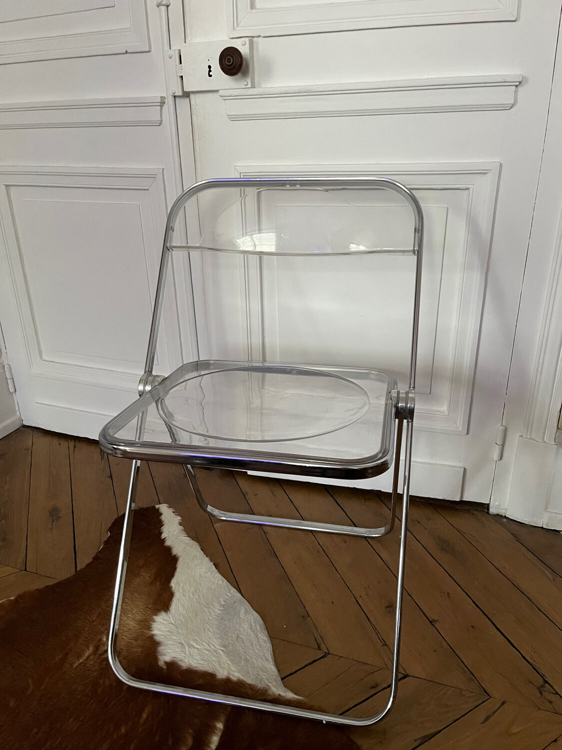 Plia chair by Giancarlo Piretti for Castelli