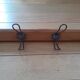 Coat rack 6 hooks school style