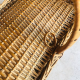 Old wicker basket