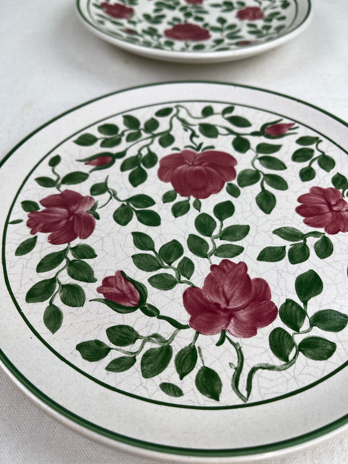 Two bohemian plates