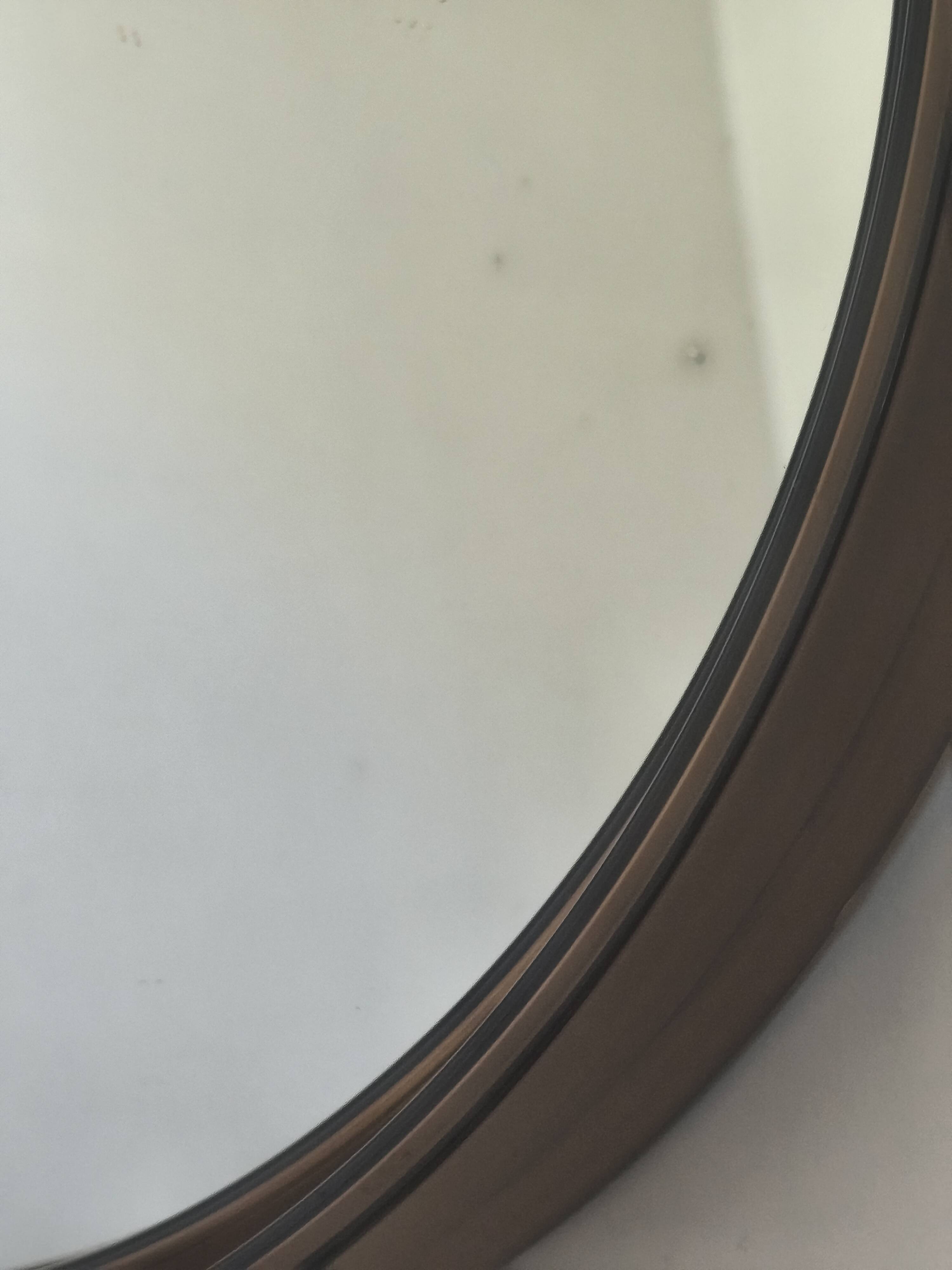 Miroir Plexiglas fumé par Gilac 1970s