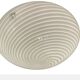 Murano Glass White Swirl Flushmounts Set of 2