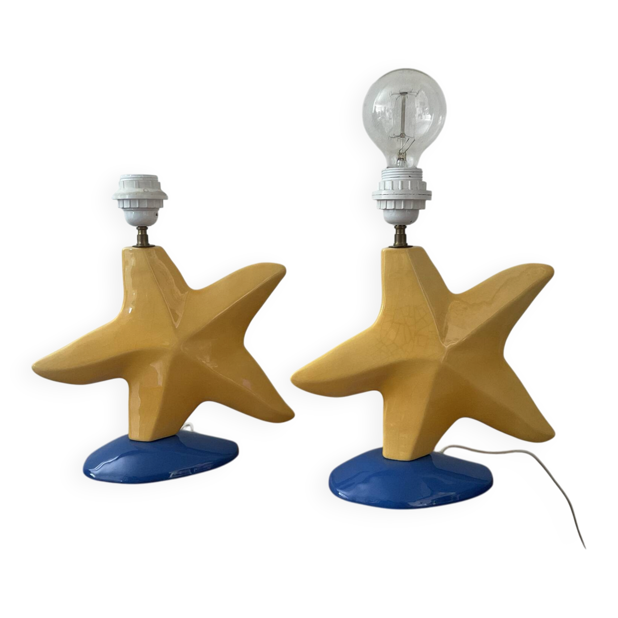 Paire de lampes PostModern par François Chatain