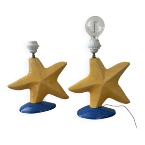 Paire de lampes PostModern - chatain